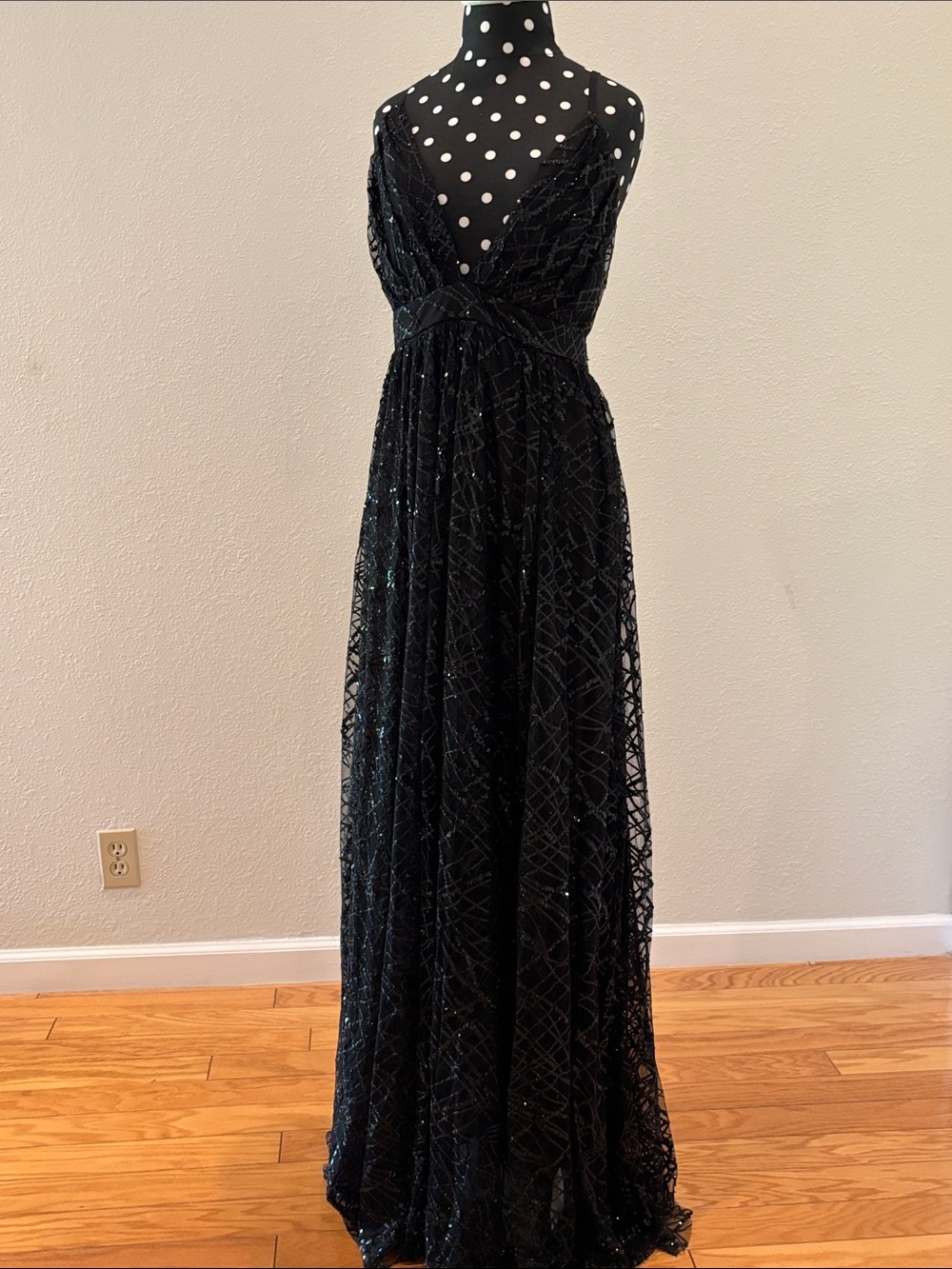 Betsy Johnson Sequin Lace Dress